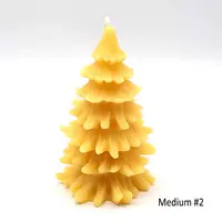 EastVan Bees- Beeswax Tree Candle
