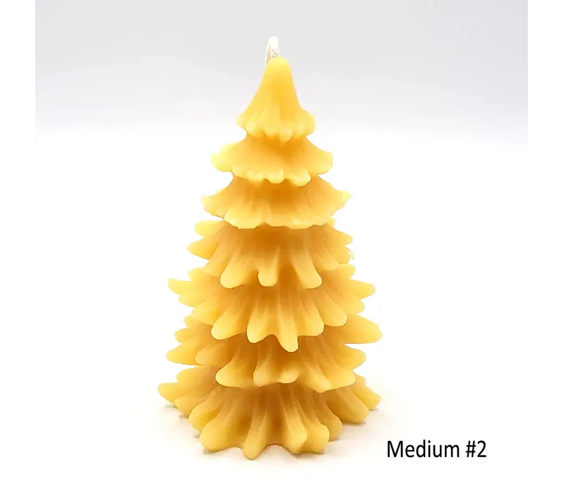 EastVan Bees- Beeswax Tree Candle