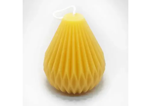 Eastvan Bees Eastvan Bees Fluted Pyramid Candle