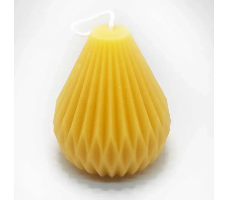 Eastvan Bees Fluted Pyramid Candle