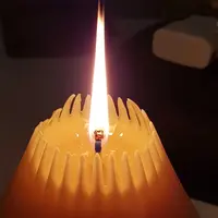 Eastvan Bees Fluted Pyramid Candle