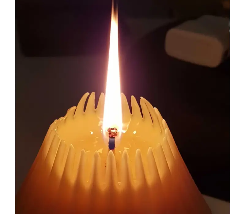 Eastvan Bees Fluted Pyramid Candle
