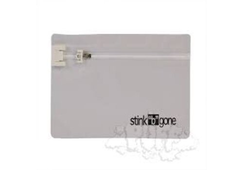 Stink "B" Gone 6" x 8" Lock Bag 10 Pack White