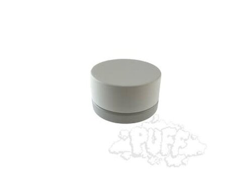 9ml Child Resistant Glass Jar - Matte White