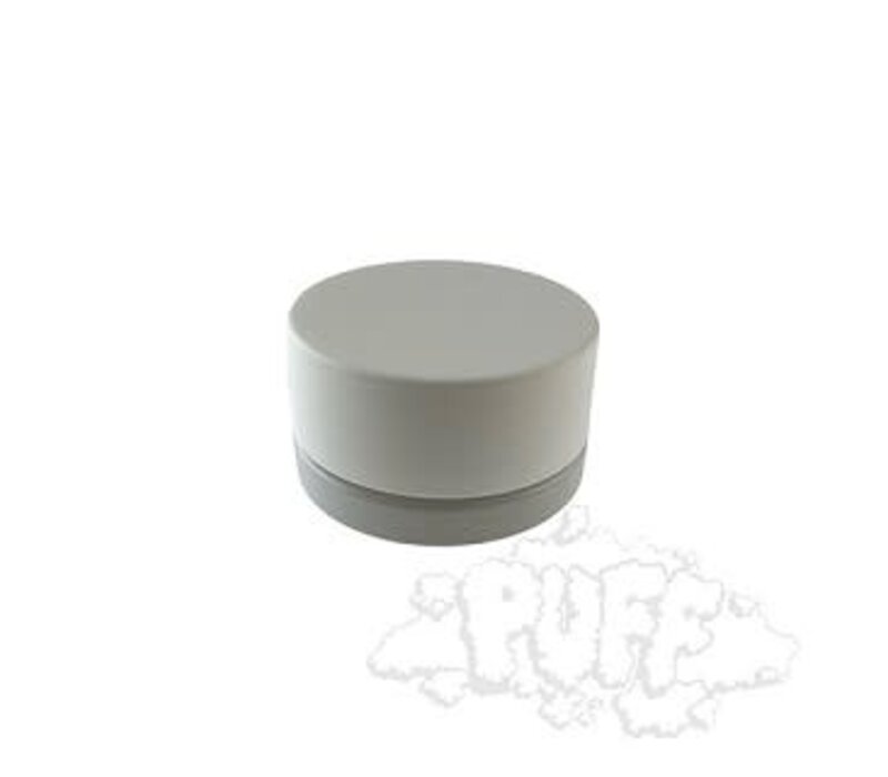 9ml Child Resistant Glass Jar - Matte White
