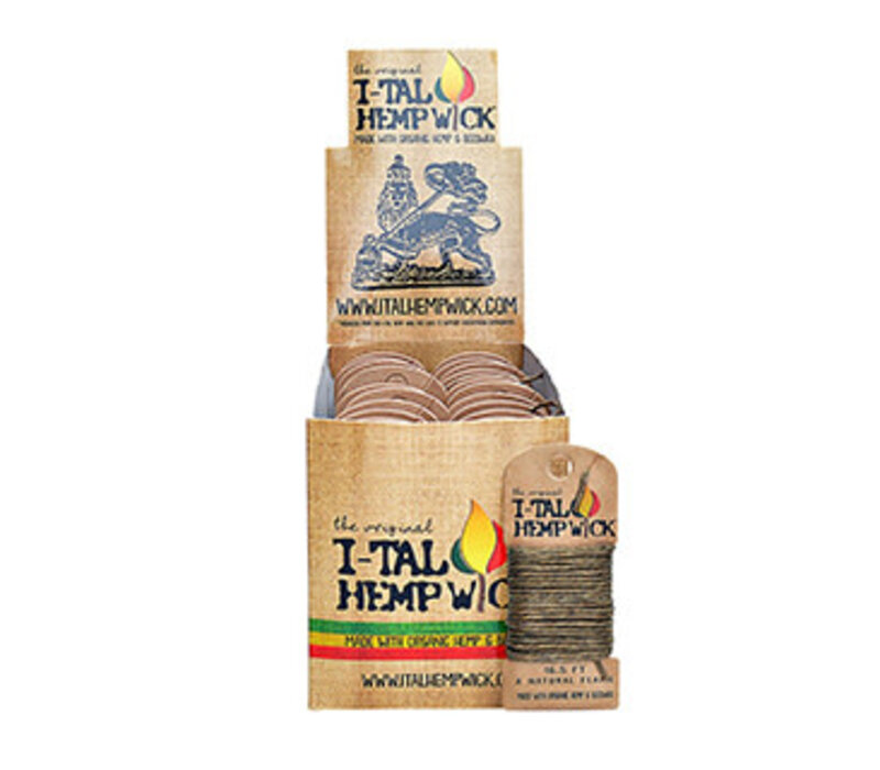 Hemp Wick Large (16.5ft)