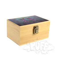 Puff Magical Butter Octophant Medium Bamboo Box With Grinder & Jar