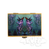 Puff Magical Butter Octophant Medium Bamboo Box With Grinder & Jar