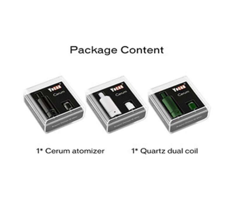 Yocan Cerum- Ceramic 510 attachment W/ 2 Coils