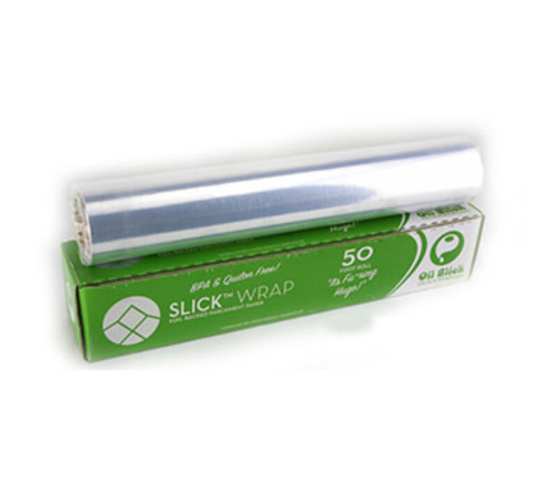 Oil Slick Wrap Foil-Backed Nonstick Parchment 50'