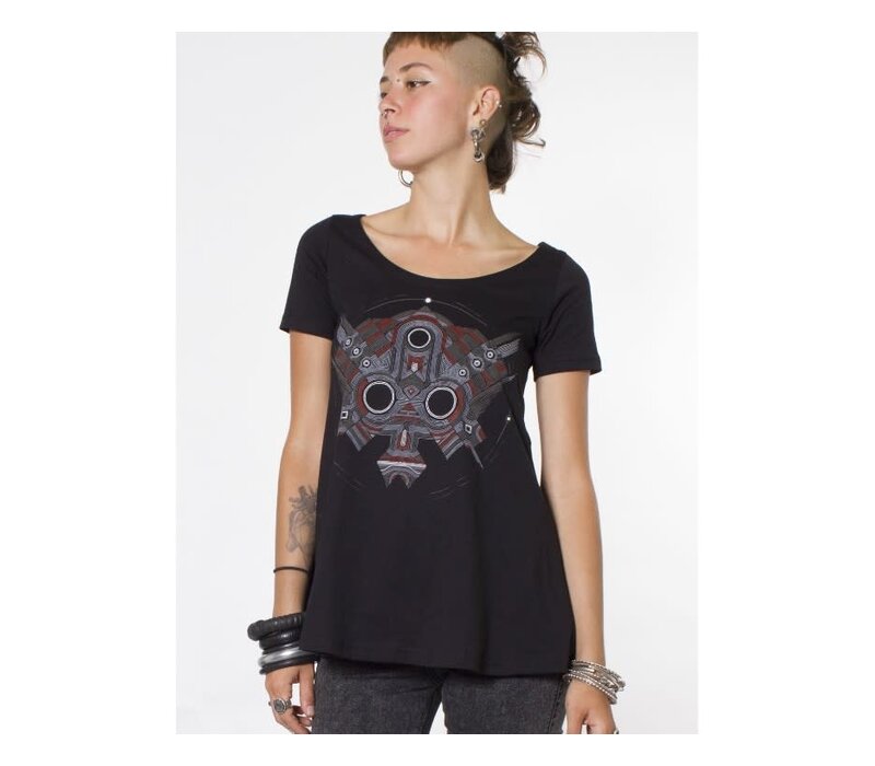 Extract Open Back Tee