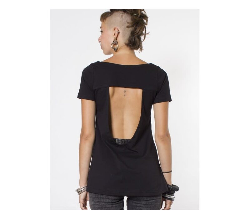 Extract Open Back Tee