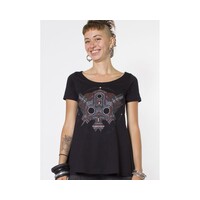 Extract Open Back Tee