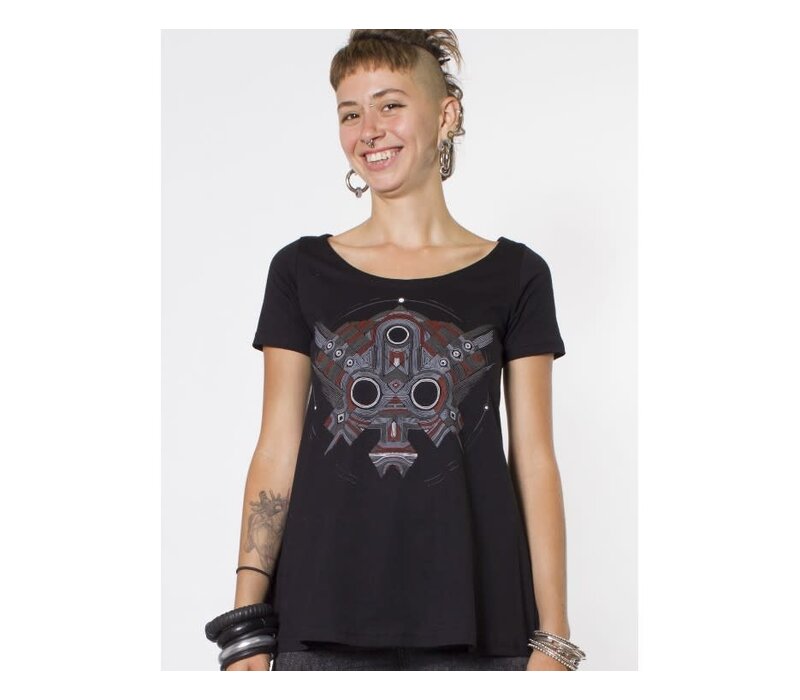 Extract Open Back Tee