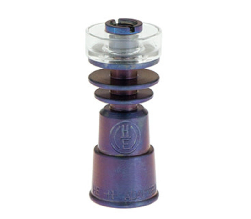 Highly Educated 14/18mm  Anodized Titanium/Quartz Hybrid Nail
