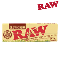 Raw Organic 1¼  Single 50 Sheet Pack
