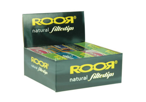 ROOR Roor Filter Tips Single 33/Pack