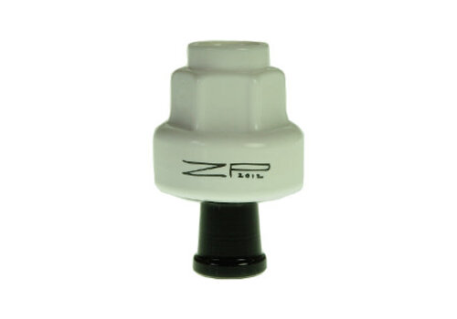 Zach Puchowitz Zach P 14mm White Nut Dome W/Black Ground Joint