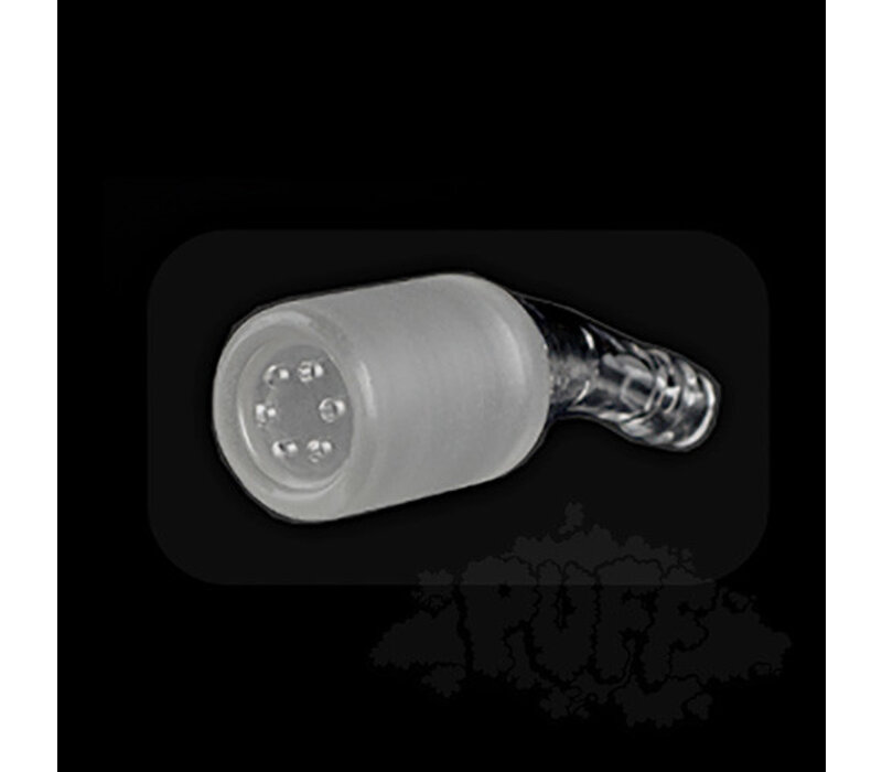 Extreme Q / V-Tower Glass Elbow Adaptor With Glass Screen