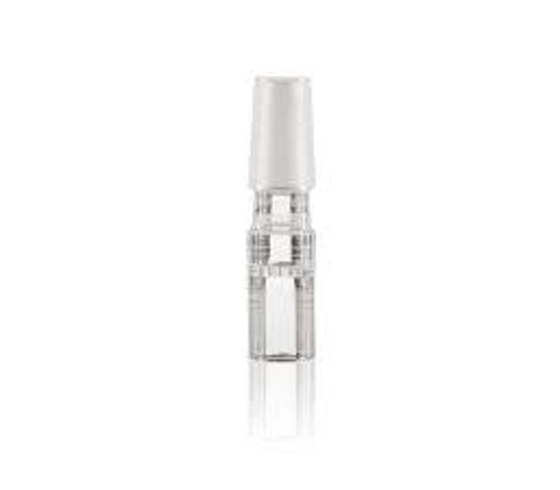 XL Frosted Glass Aroma Tube 14mm - water pipe adapter