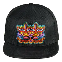 Grassrots Chris Dyer Harmoneyes Red BLK Snapback Hat