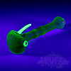 IL Glass Double Layer UV-Reactive Spoon Pipe