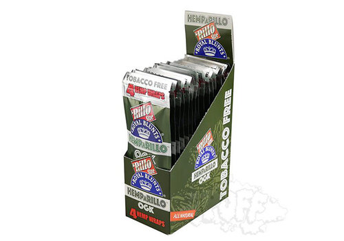 Royal Blunts Hemparillo Tobacco-Free Hemp Wraps – OGK (4/Pack 15 Packs/Box)
