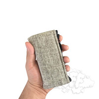 Vatra Zipper Pouch Small - Blue Camo  (6" x 2.5")