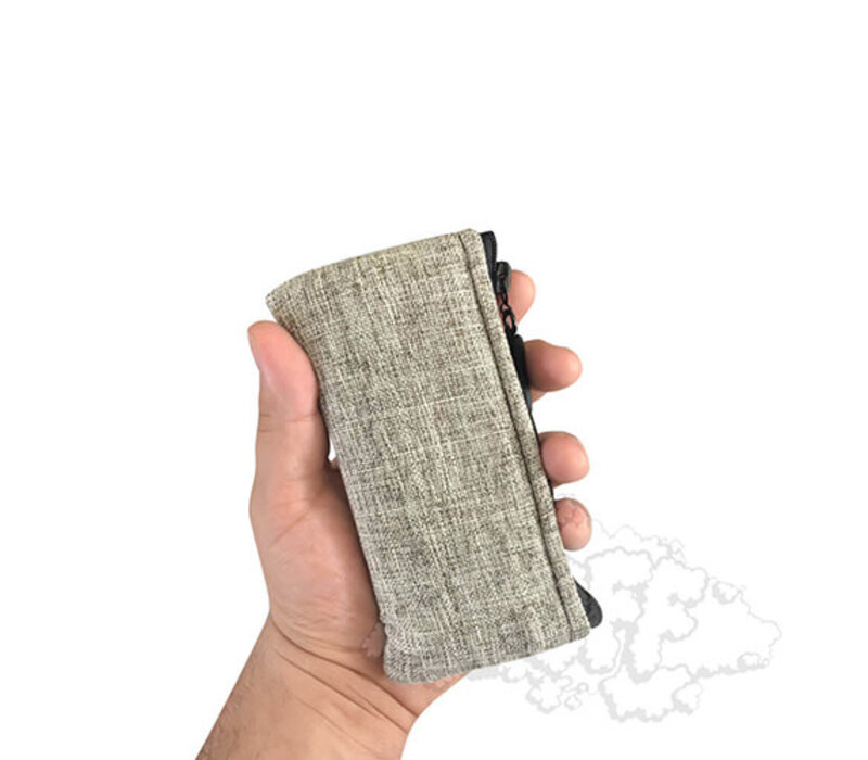 Vatra Zipper Pouch Small - Blue Camo  (6" x 2.5")