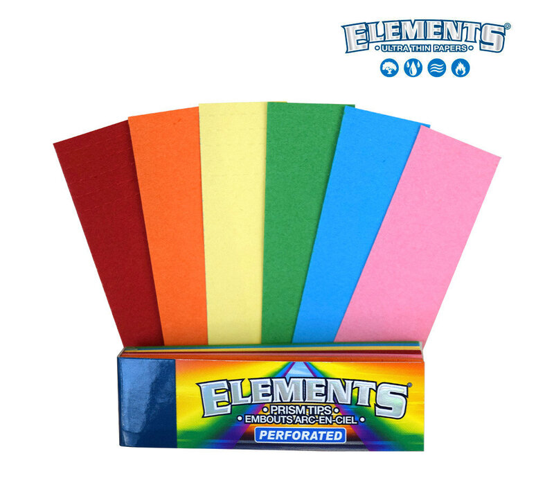 Elements Rainbow Prism Tips- Perforated