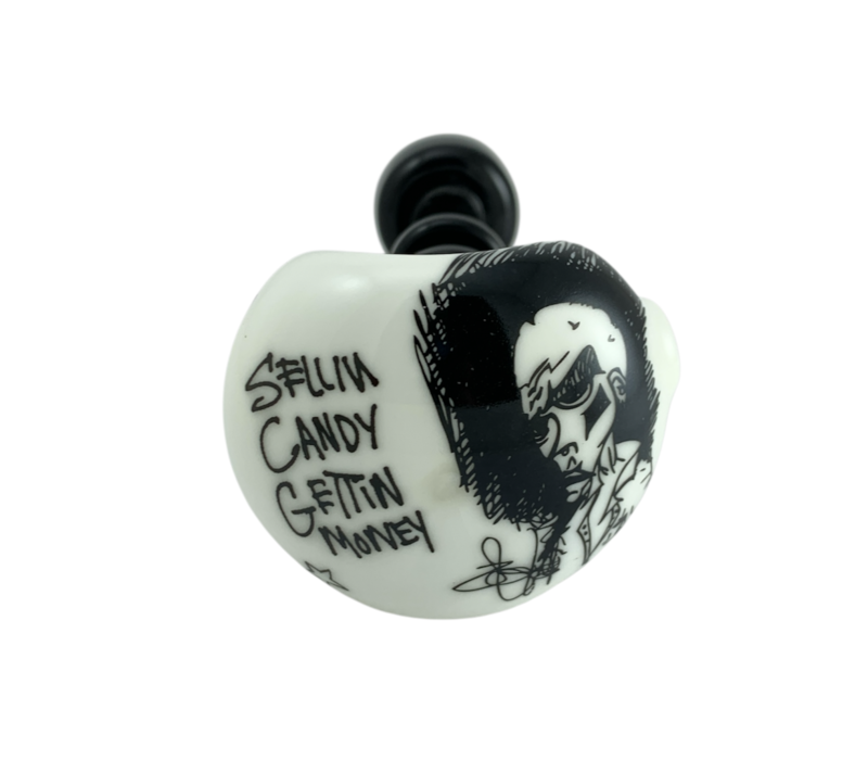 Zach P Sketch Spoon Candy - Black & White