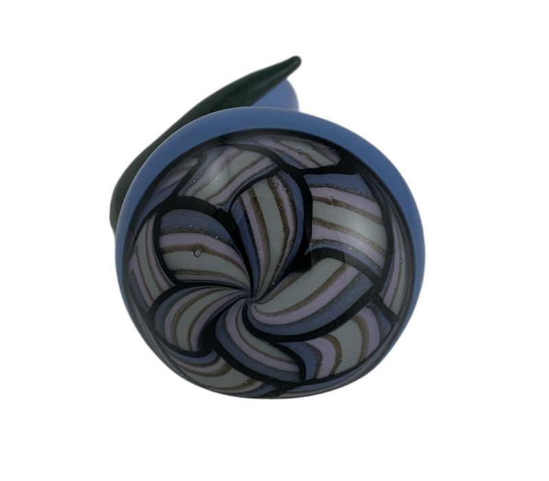 Intent Glass Chipstack Pipe - Blue