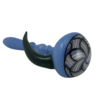 Laughlan Glass / Intent Glass Intent Glass Chipstack Pipe - Blue