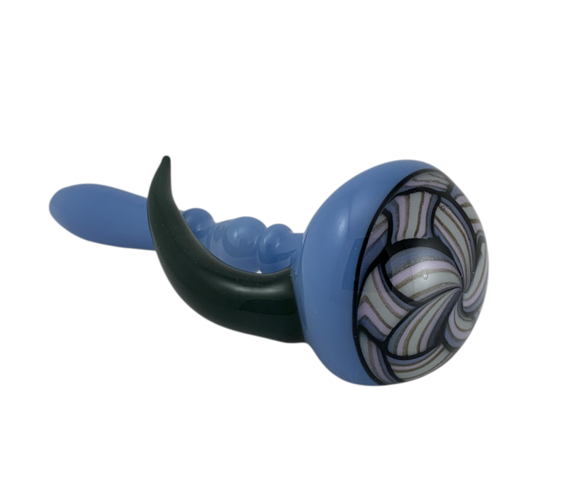 Intent Glass Chipstack Pipe - Blue