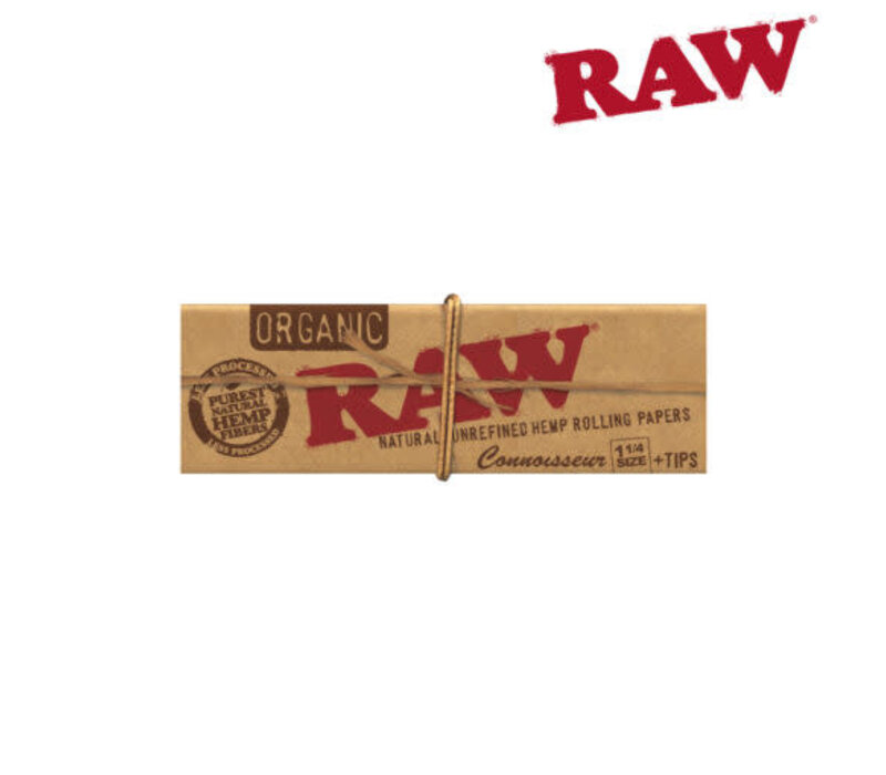 Raw Organic Connoisseur 1 1/4 32/Pack