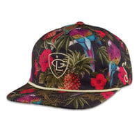 Grassroots Greg Lutzka Ganja Bahama Taffy Zipperback Snapback Hat