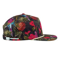 Grassroots Greg Lutzka Ganja Bahama Taffy Zipperback Snapback Hat