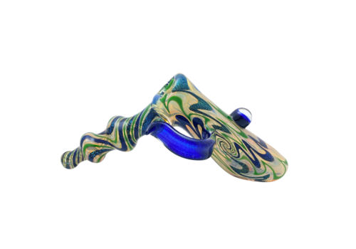 Shockwave Dichro Swirl Custome Hammer Bubbler