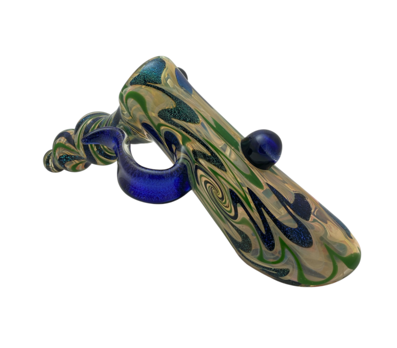 Shockwave Dichro Swirl Custome Hammer Bubbler