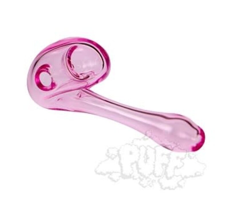 Glass With Jeremy Fish Bone Pipe - Pink