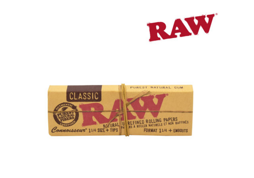 Raw Raw Connoisseur 1 1/4 Single 50/Pack