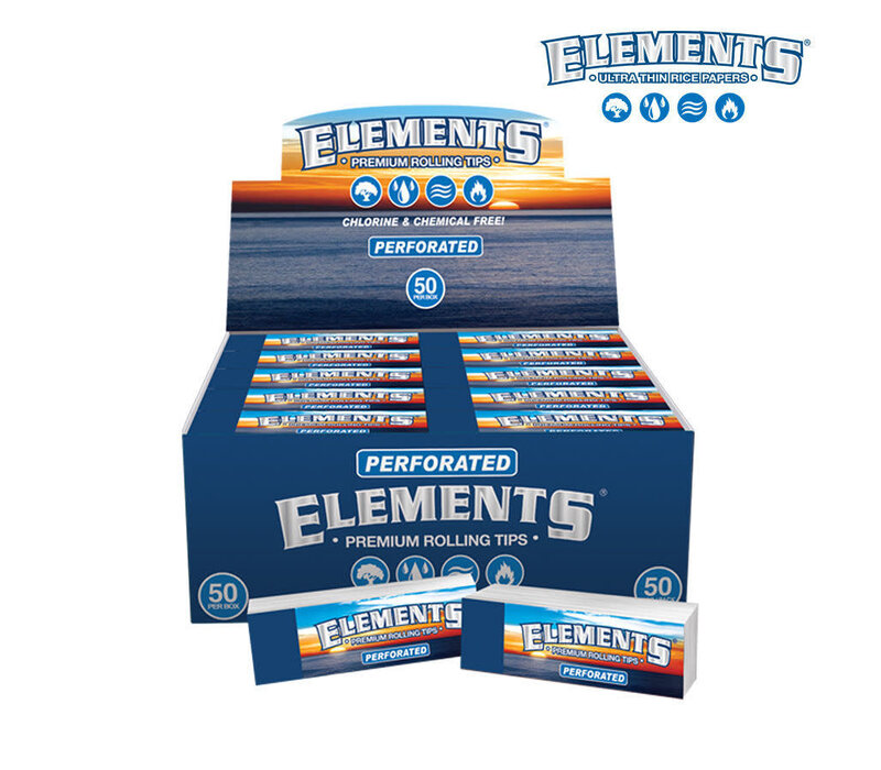 Elements Perforated Tips Single 50/Pack