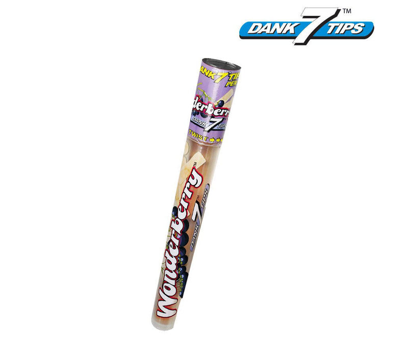 Dank 7' Wonderberry Flavoured Tips Single 4/Pack