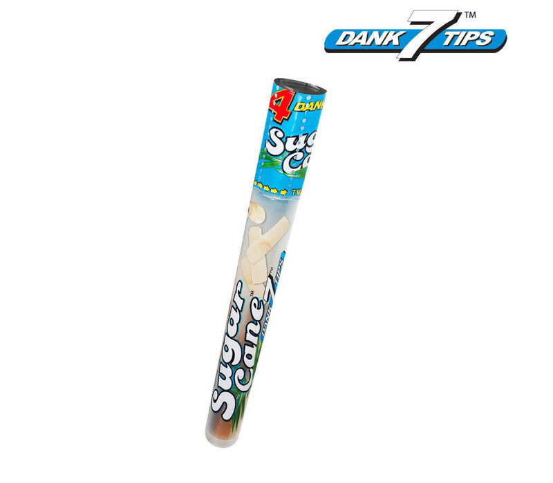 Dank 7' Sugar Cane Flavoured Tips Single 4/Pack