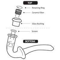 Hi Guy Glass Vapor Genie