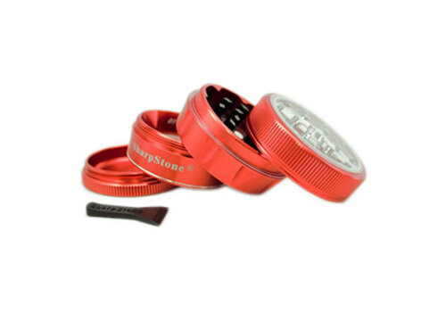 Sharpstone Sharpstone V2 4pc 2.2" - Clear Top/Red