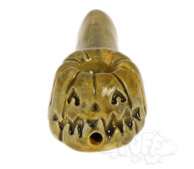 Buzz Ceramics Jack-O-Lantern Pipe