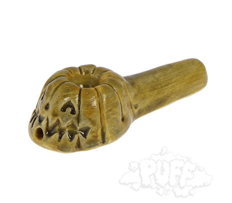 Buzz Ceramics Jack-O-Lantern Pipe
