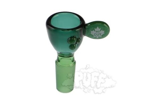 Hi Guy Hi Guy Funnel Bowl With Handle -Lake/ Green