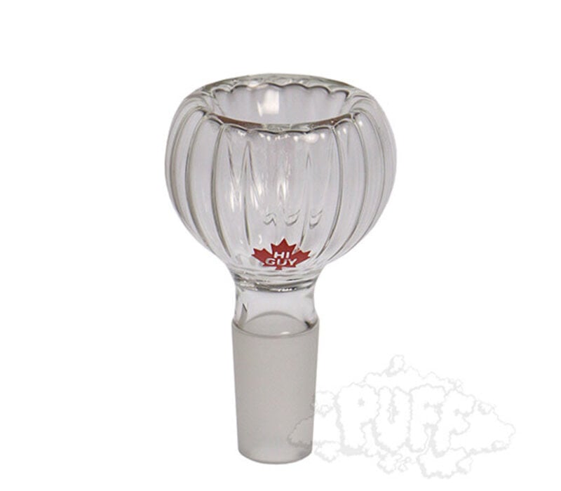 Hi Guy Clear Ribbed Super Bowl 14mm